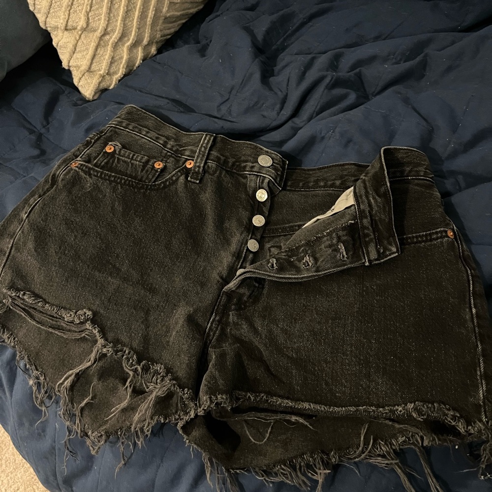 Levi’s Thrifted Cut Offs